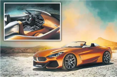  ??  ?? BMW Concept Z4