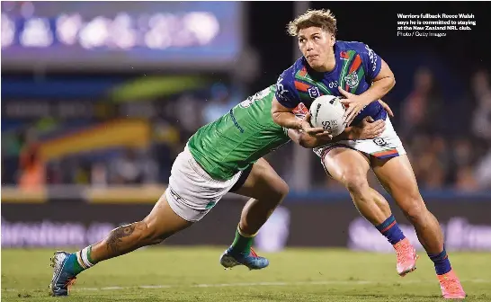 Whizz Kid Walsh Commits To Warriors Pressreader