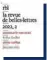  ?? ?? Genre Revue
Auteurs Collectif
Titre La Revue de belles-lettres (2022, 2)
Editions Société de belles-lettres de Lausanne
Pages 226