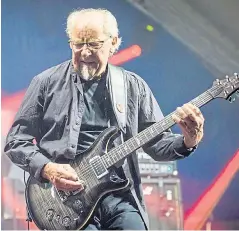  ??  ?? Martin Barre plays Jethro Tull classics in Kinross tonight.
•
•