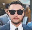  ??  ?? Salim Mehajer leaves court.