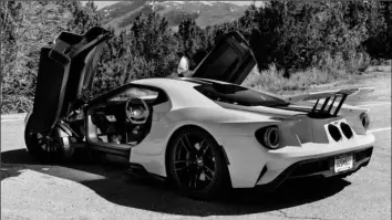  ??  ?? The pioneers behind the high-performanc­e 2017 Ford GT designed it not only to win races but also to serve as a test bed for new technologi­es and ideas for future vehicles across Ford’s vehicle lineup.