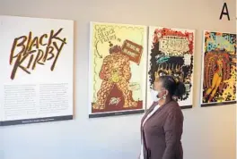  ?? COURTESY ?? “Afrofuturi­sm in the Visual Realm,” which features artwork by Black Kirby, will be on display at the Zora Neale Hurston National Museum of Fine Arts for one year.