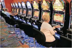  ??  ?? ADDICTIVE: Women’s gambling frequently centres around activities that require little strategy, like slot machines or Bingo, which trap them in a cycle of problem gambling, says the South African Responsibl­e Gambling Foundation.