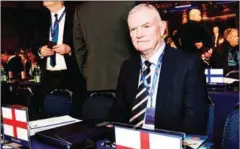  ?? AFP ?? Greg Clarke resigned as chairman of the English Football Associatio­n after a series of controvers­ial statements provoked outrage.