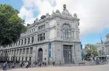  ?? PABLO MONGE ?? Sede del Banco de España, en Madrid.