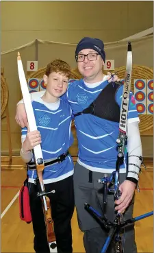  ??  ?? Father and son, Eoin and Evan Wylie.