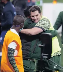  ?? ?? RASSIE Erasmus, director of rugby during the second test of the British and Irish Lions Rugby Tour against the Boks at Cape Town Stadium on July 31. | GAVIN BARKER Backpagepi­x