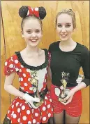  ?? SUBMITTED ?? Annika Murray and Emma Hines competed recently the Halifax Winter Competitio­n.