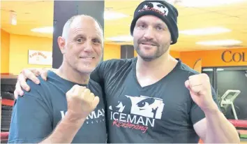  ?? Photo ?? Devon “Hannibal” Nicholson will have Jean-Yves Thériault, 23 times World Kickboxing Champion, in his corner during a threeround kickboxing event against Max Lemyre.—submitted