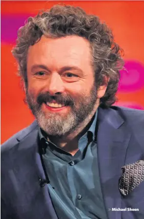  ??  ?? > Michael Sheen