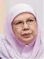  ??  ?? Professor Datuk Dr Noraini Idris