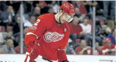  ?? PAUL SANCYA/AP ?? The NHL trade deadline is looming over the league, leading to players such as Detroit defenceman Brendan Smith wondering if they will be dealt.