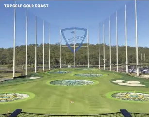  ??  ?? TOPGOLF GOLD COAST