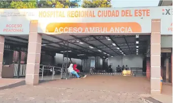  ?? ?? La beba nació en el Hospital Regional de Ciudad del Este y ahora está en un sanatorio privado.