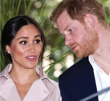  ?? ?? The Duke and Duchess of Sussex: Appeal Court judges ruled in Meghan’s favour