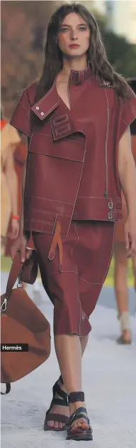 ??  ?? Hermès Love it or hate it, Gucci has singlehand­edly shifted how we all view fashion