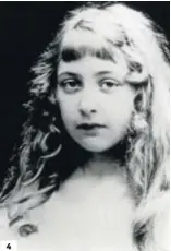  ??  ?? 4
3 y 4. Dos imágenes Agatha Christie en su niñez y siendo aún muy joven junto a una de sus mascotas.