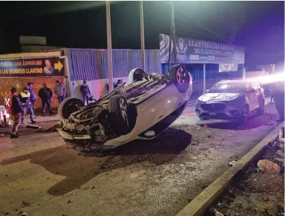  ?? A. ESIMAGEN ?? Se registra un promedio de dos accidentes de tránsito diarios en el territorio poblano.