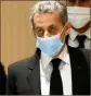  ?? (Photo AFP) ?? Nicolas Sarkozy est le premier président de la Ve République à comparaîtr­e en justice.