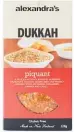  ??  ?? Chantal Organics olive oil, 500ml, available from supermarke­ts, $21. Dukkah, available from supermarke­ts, $10.