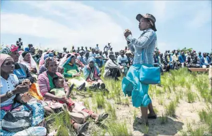  ?? Photo: Paul Botes ?? Pushback: Public resistance to projects that threaten the environmen­t, such as the plan to mine the Xolobeni dunes on the Wild Coast, is prompting corporates to rethink their strategies.