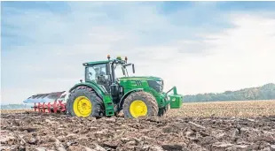  ??  ?? John Deere represente­d 28.4% of total sales for 2017.