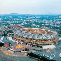  ?? FOTOS: AGENCIAS AFP ?? El histórico Estadio Azteca de México tiene el récord de más partidos de Copa del Mundo con 19 en total, de los cuales 10 fueron en el Mundial de 1970 más nueve en el certamen de 1986.
