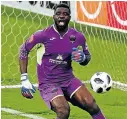  ?? Picture: GALLO IMAGES/ANESH DEBIKY ?? PURE JOY: Chippa have received R3.3m from Fifa after keeper Daniel Akpeyi went to the World Cup in Russia with Nigeria. The Super Eagles exited in the first round.