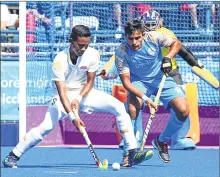  ?? PICS/HOCKEY INDIA ?? Players in action during men’s hockey final between India and Malaysia