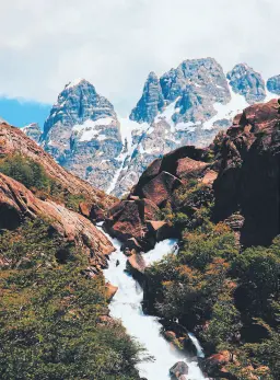  ??  ?? Una cordillera diferente y espectacul­ar