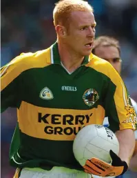  ??  ?? Father: Kerry football hero Séamus Scanlon