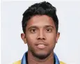  ??  ?? Reprieve: Kusal Mendis