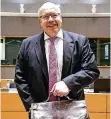  ?? FOTO: DPA ?? Peter Altmaier (CDU) beim Treffen der Finanzmini­ster.