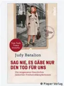  ??  ?? The German cover of "The Light of Days" features a quote from the book: "Never say there is only death for us"