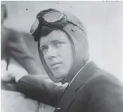  ??  ?? Left: American pilot Charles A. Lindbergh circa 1920–25. His record-setting non-stop solo flight across the Atlantic in 1927 sparked worldwide fascinatio­n with flying.