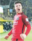  ??  ?? Luka Jović anotó 5 goles en un partido de Bundesliga.