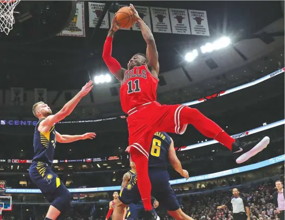  ?? | JONATHAN DANIEL/ GETTY IMAGES ?? After missing the last 12 games in November with an ankle injury, guard David Nwaba is averaging 8.3 points and 24.6 minutes in December.