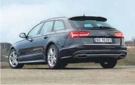  ??  ?? PREMIUM: Forrige generasjon Audi A6 er en premium stasjonsvo­gn som var kostbar når den kom, en noen år gammel utgave har nå en folkelig pris.