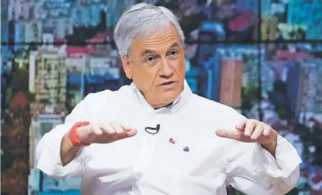  ?? FOTO: ATON ?? ►► Ex Presidente Sebastián Piñera.