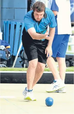  ??  ?? Ryan Burnett in action for Broadbeach Bulls in Australia.
