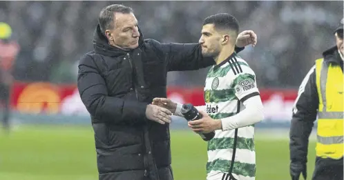  ?? ?? Brendan Rodgers met Liel Abada on Monday evening once his move to Major League Soccer side Charlotte FC moved into view