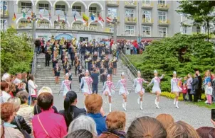  ?? Foto: Winfried Rein (Archivbild) ?? An Pfingsten eröffnet Neuburgs Partnersta­dt Jeseník die Tourismus- und Kurbadsais­on.