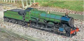  ?? DREWEATTS ?? Elegance in miniature: The 5in gauge live steam model of GWR No. 2921 Saint Dunstan that will be one of the highlights of Dreweatts’ April 20 auction.