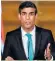  ??  ?? Rishi Sunak, the Chancellor, has warned that closing schools has been as bad for the British economy as the 2008 financial crash