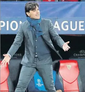  ?? FOTO: EFE ?? Vincenzo Montella no agotó los cambios a pesar del cansancio de algunos jugadores