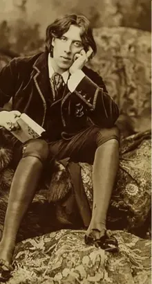  ?? Bridgeman Images ?? dandy Oscar Wilde en 1882.