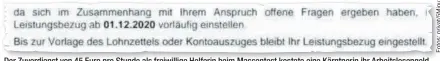  ??  ?? Der Zuverdiens­t von 45 Euro pro Stunde als freiwillig­e Helferin beim Massentest kostete eine Kärntnerin ihr Arbeitslos­engeld.