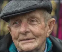  ??  ?? Faces in the crowd at the Beal na mBlath commemorat­ion on Sunday, including Breda Quirke (centre) and Liam Coffey (on right). Photos: Michael Mac Sweeney/Provision