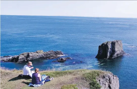  ?? PHOTOS: JIM BYERS ?? The Skerwink Trail is a moderately difficult, 5.3 km-long hiking spot near Port Rexton, N.L. Treks of varying difficulty often offer rewards in the form of gorgeous views.